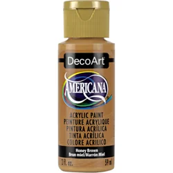Americana Acrylic Paint, Honey Brown