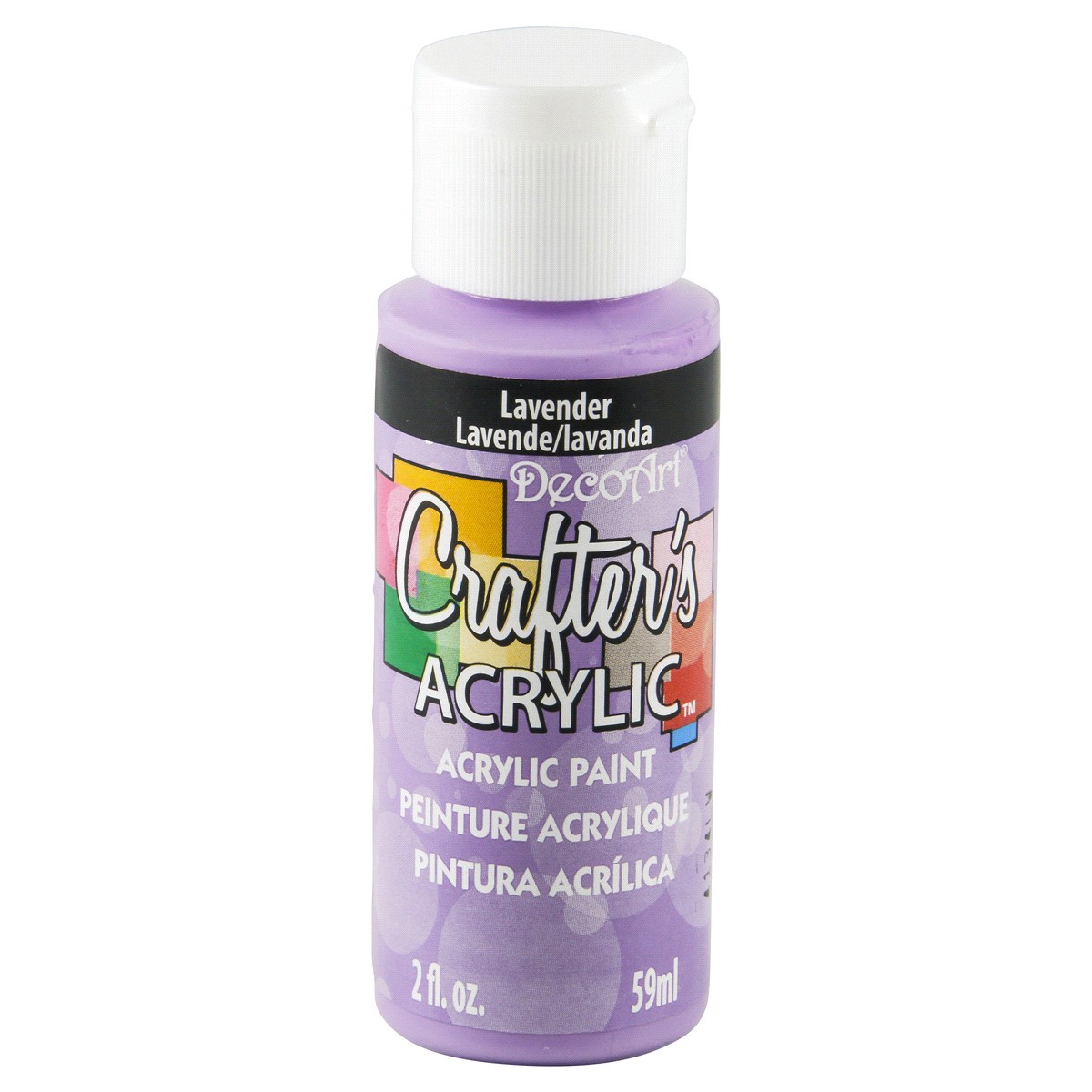 slide 1 of 1, Deco Art Crafters Acrylic 2oz Lavender, 2 oz