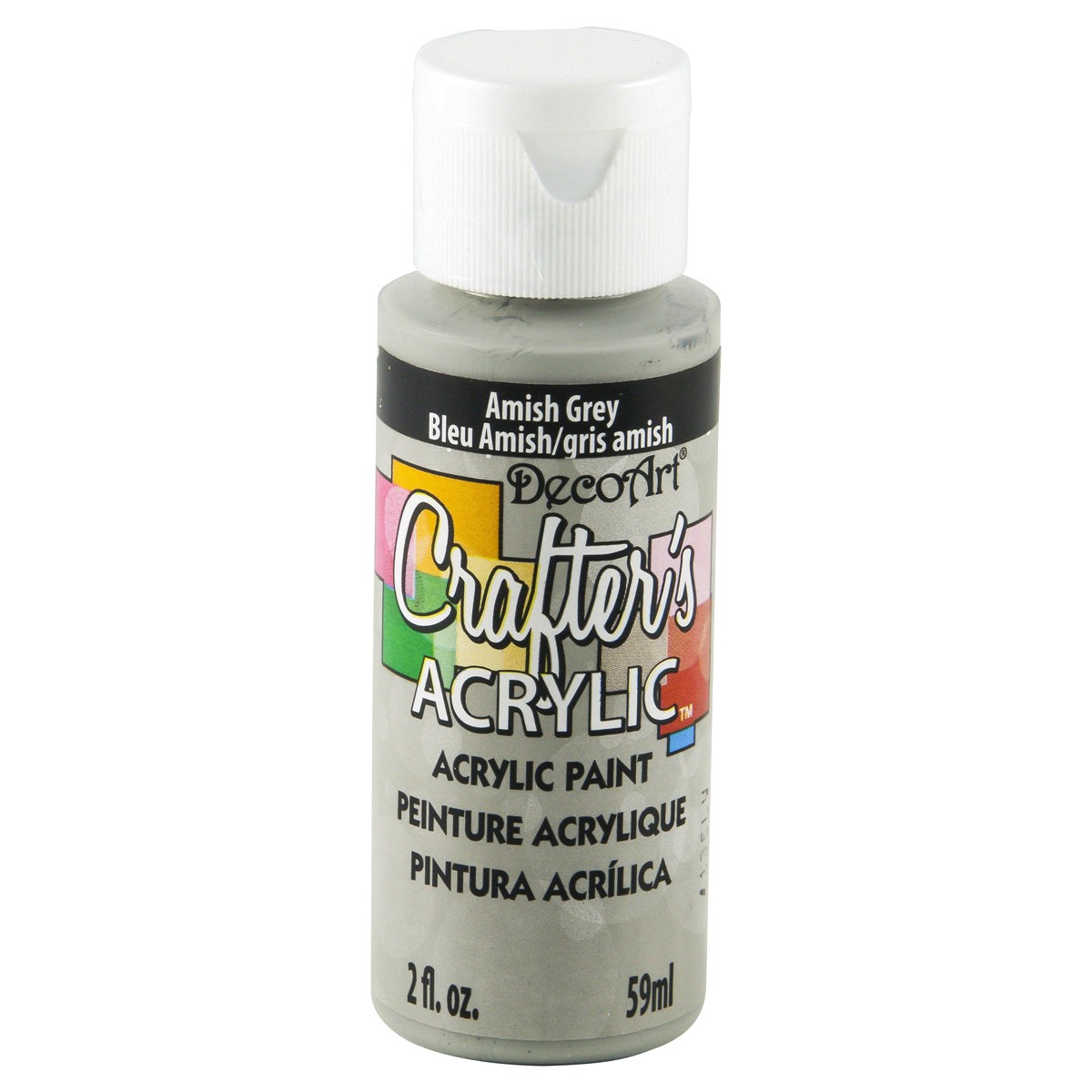 slide 1 of 1, Deco Art Crafter's Acrylic Paint, Red, 2 oz