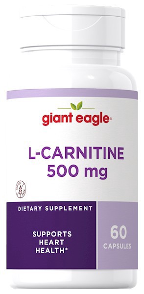 slide 1 of 1, Giant Eagle L-Carnitine, 60 ct