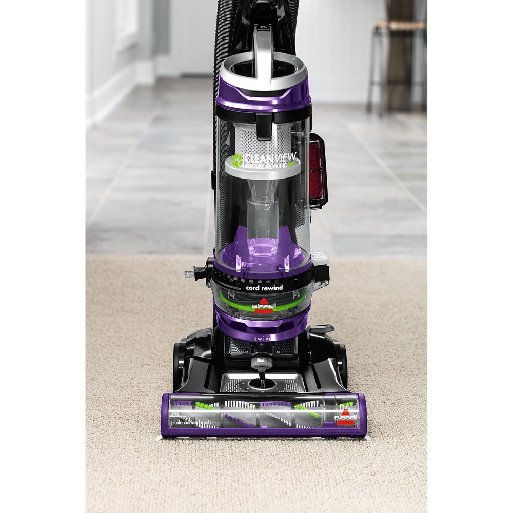 slide 7 of 10, BISSELL CleanView Swivel Pet Rewind Upright vacuum Model# 2258, 1 ct