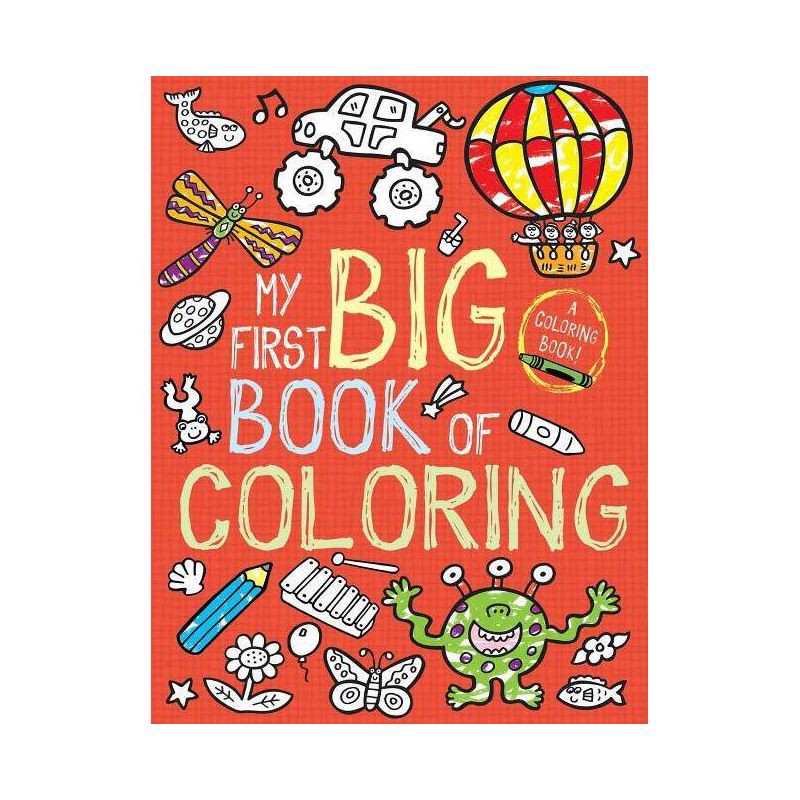 slide 1 of 1, Simon & Schuster My First Big Book of Coloring - by Little Bee Books (Paperback), 1 ct