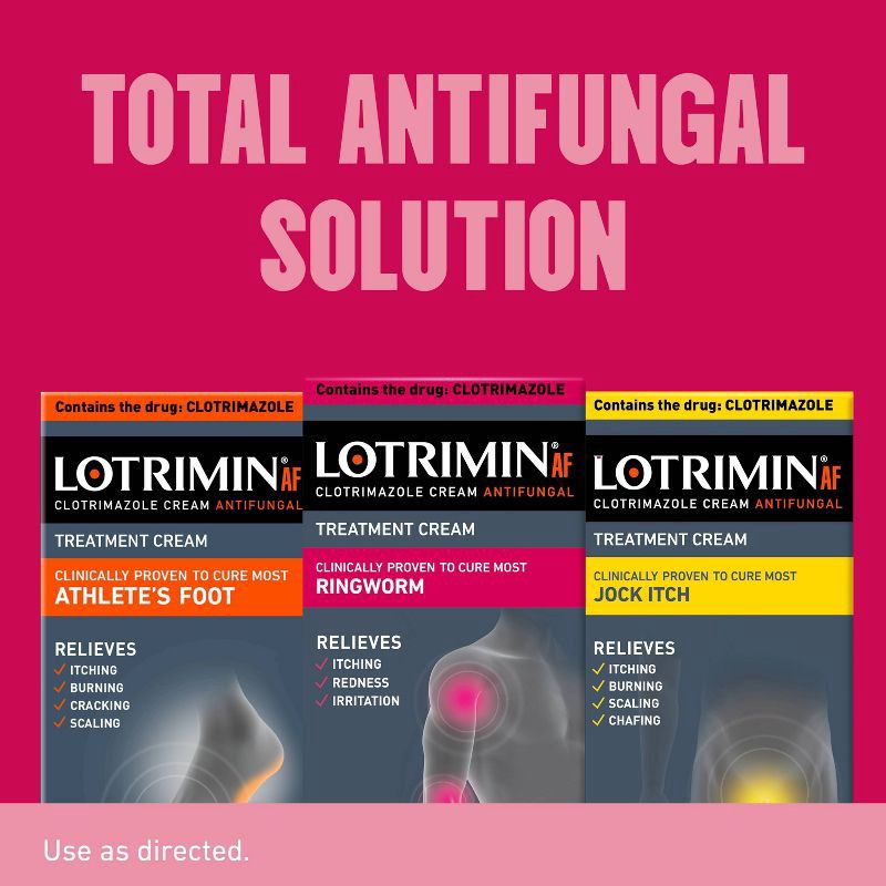 slide 6 of 10, Lotrimin Antifungal Cream for Ringworm Care - .42oz, 0.42 oz