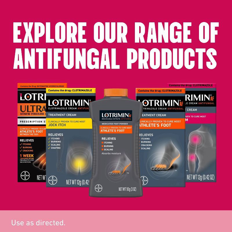 slide 10 of 10, Lotrimin Antifungal Cream for Ringworm Care - .42oz, 0.42 oz