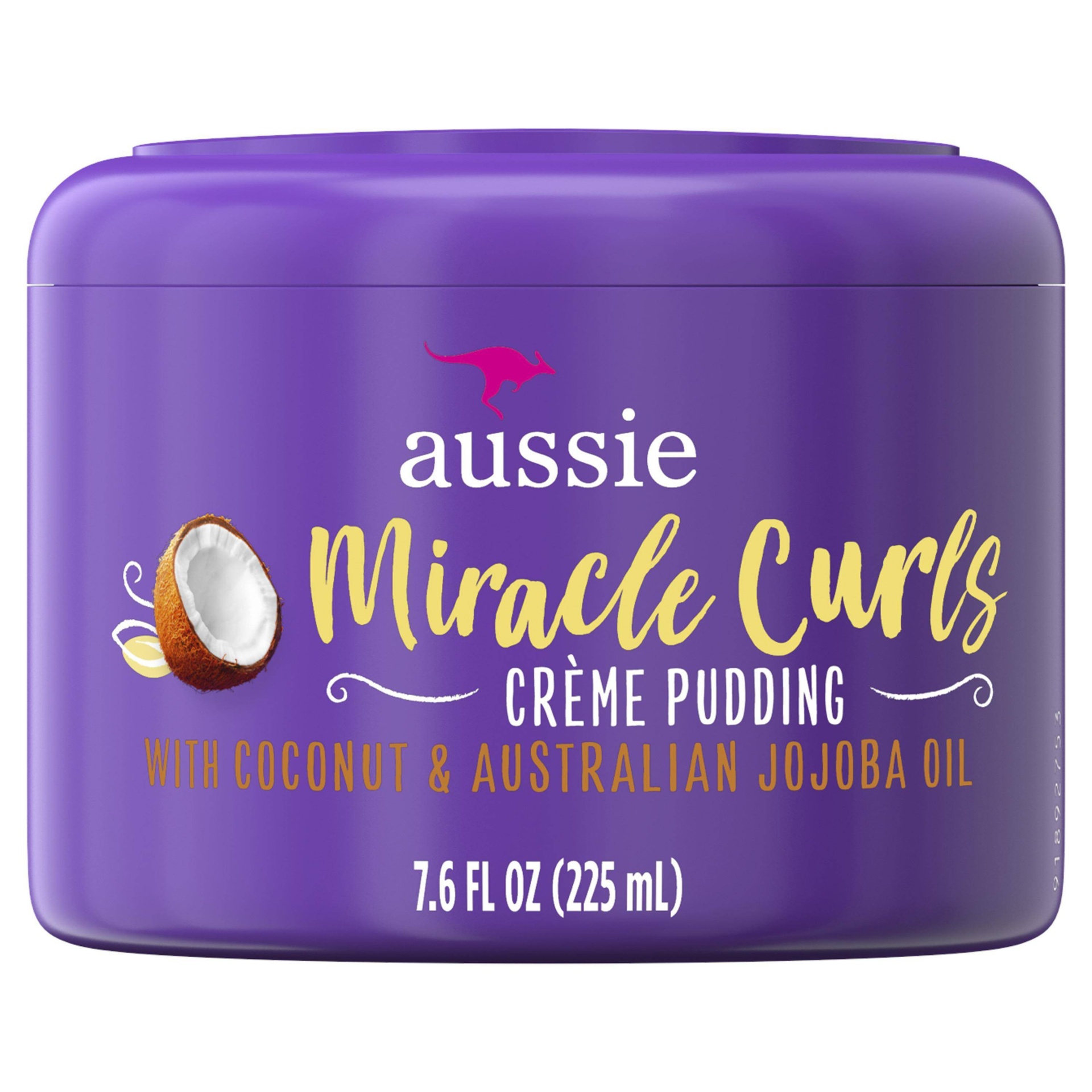 slide 1 of 3, Aussie Miracle Curls Leave-In Cream Pudding - 7.6 fl oz, 7.6 fl oz