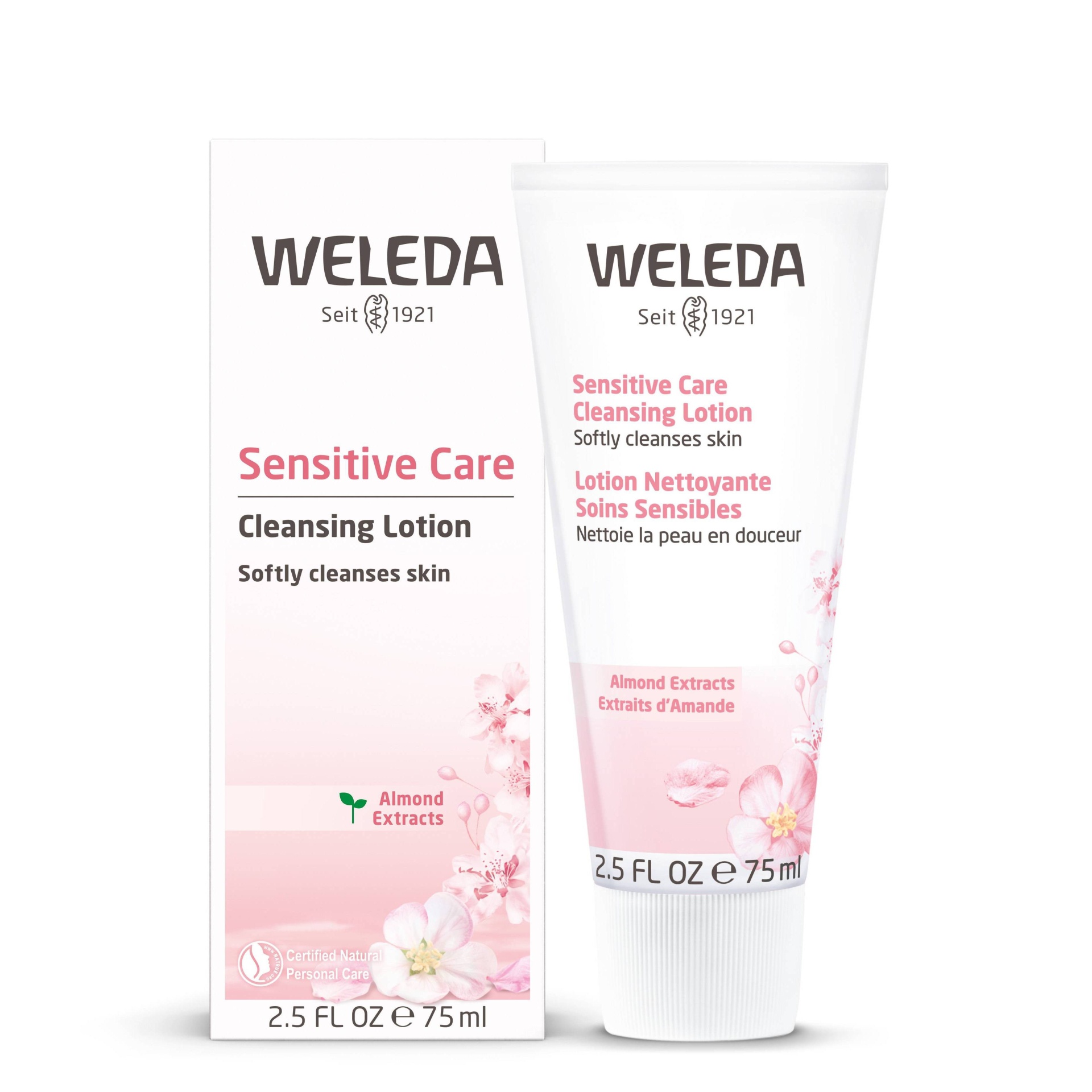slide 1 of 3, Weleda Sensitive Care Cleansing Lotion, 2.5 fl oz