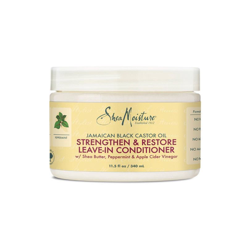 slide 2 of 10, SheaMoisture Jamaican Black Castor Oil Reparative Leave-In Conditioner - 11.5 fl oz, 11.5 fl oz