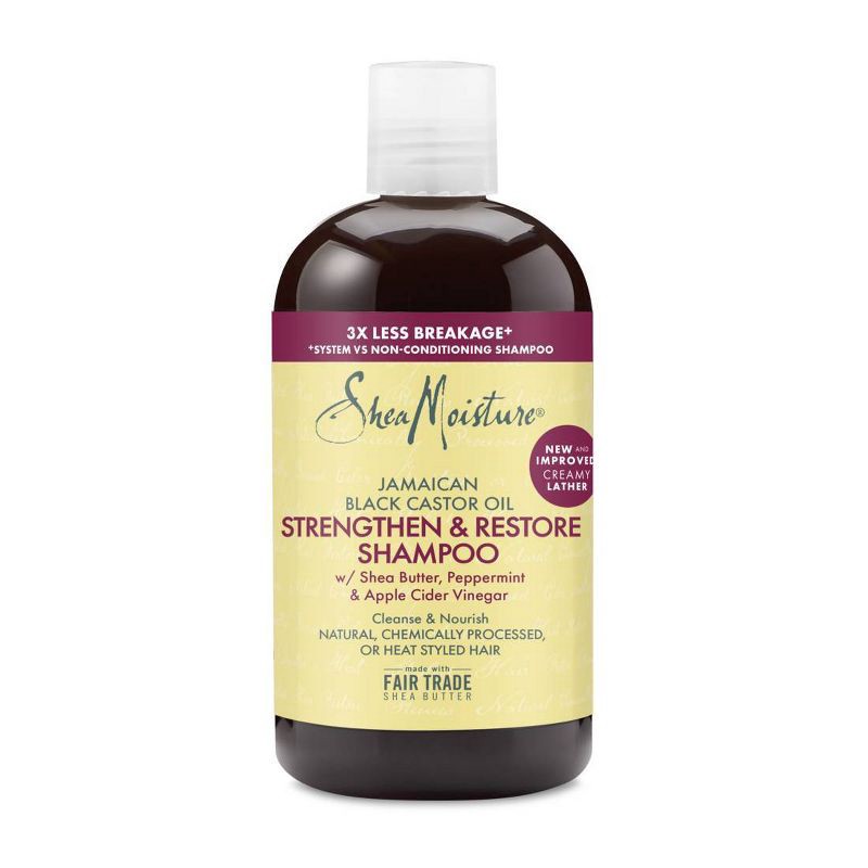 slide 2 of 9, SheaMoisture Jamaican Black Castor Oil Strengthen & Restore Shampoo - 13 fl oz, 13 fl oz