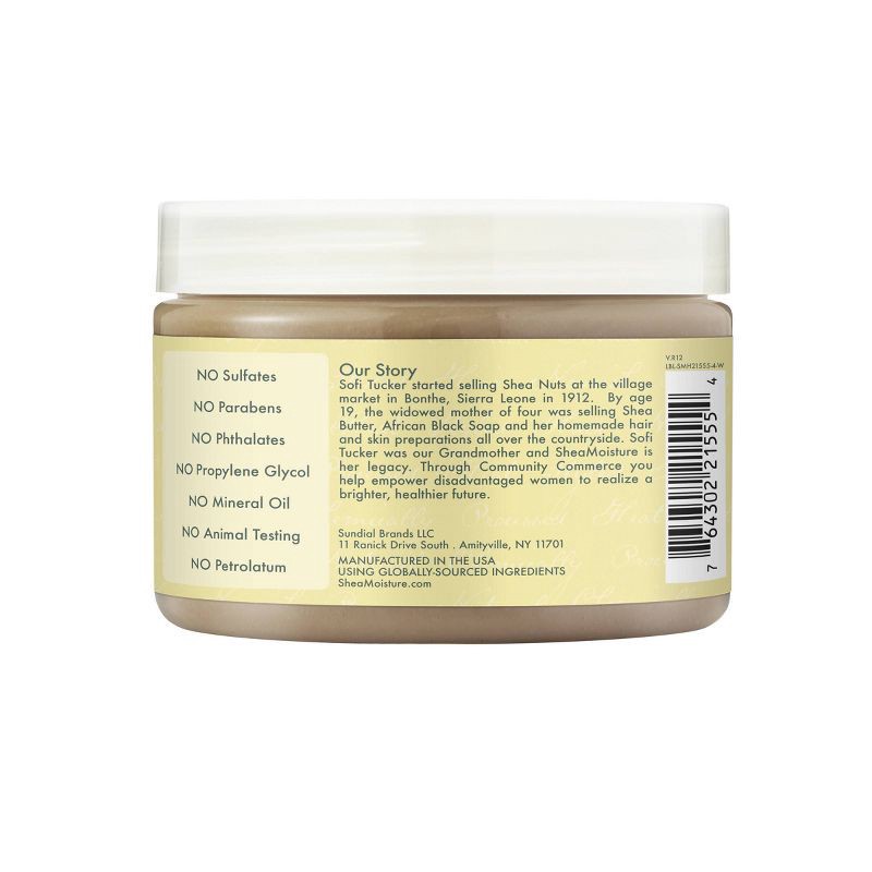 slide 3 of 7, SheaMoisture Jamaican Black Castor Oil Strengthen & Restore Hair Mask - 12oz, 12 oz