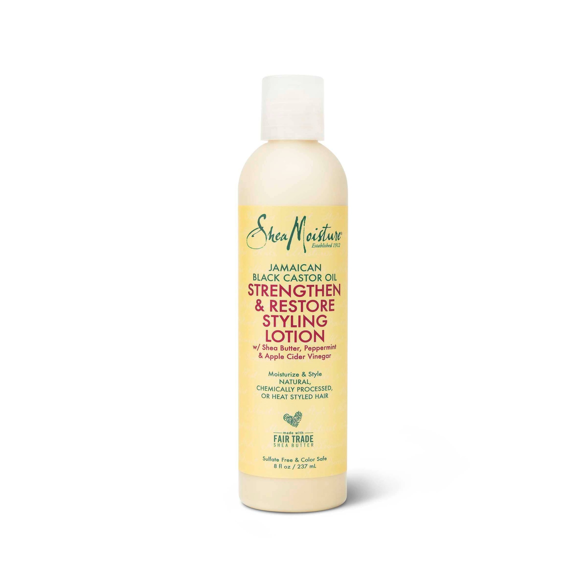 slide 1 of 6, SheaMoisture Styling Lotion for Damaged Natural Hair Jamaican Black Castor Oil - 8 fl oz, 8 fl oz