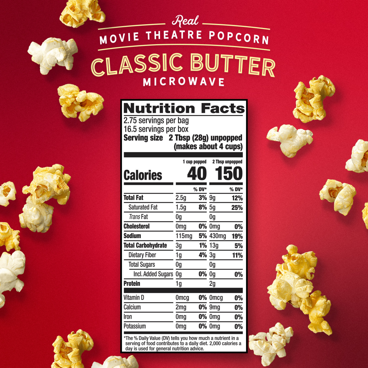 slide 4 of 13, AMC Theatres Microwave Popcorn 6ct, Classic Butter, 6 ct