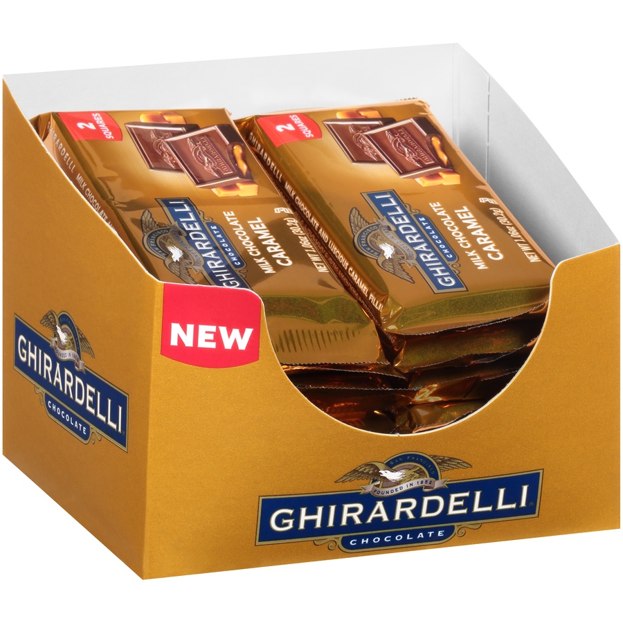 slide 2 of 5, Ghirardelli Caramel Milk Chocolate, 1.06 oz