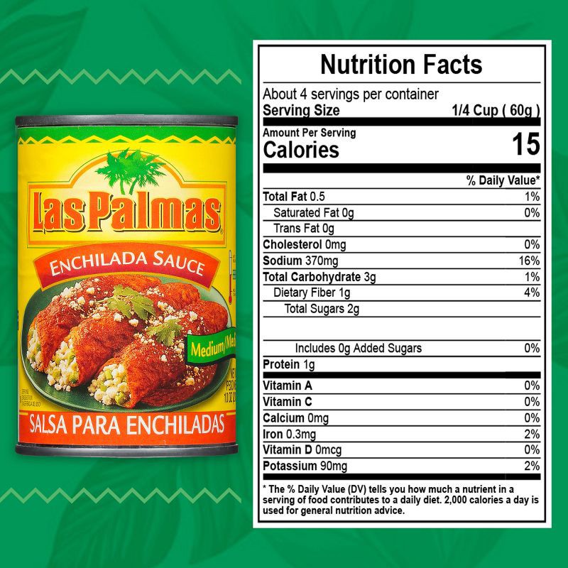 slide 8 of 10, Las Palmas Enchilada Sauce - 10 fl oz, 10 fl oz