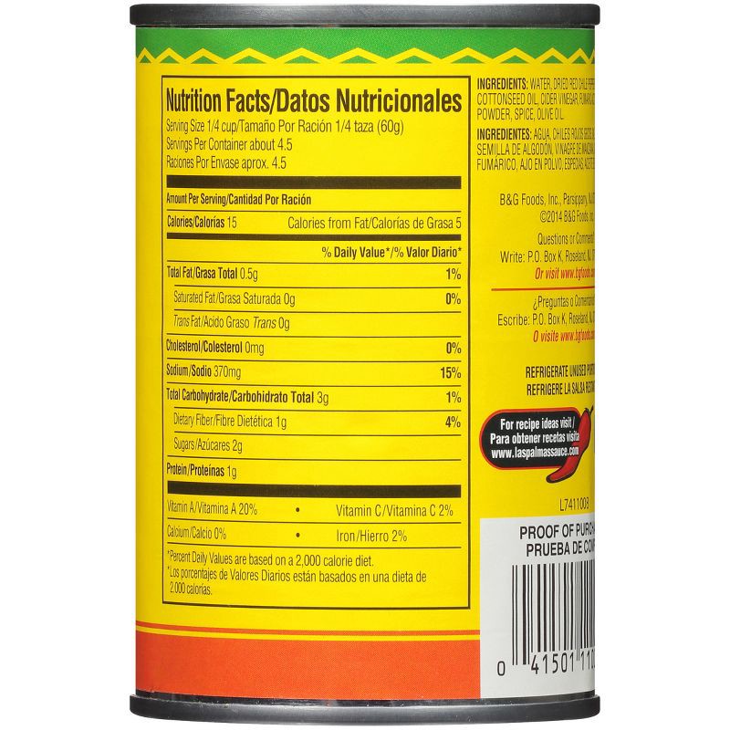 slide 9 of 10, Las Palmas Enchilada Sauce - 10 fl oz, 10 fl oz