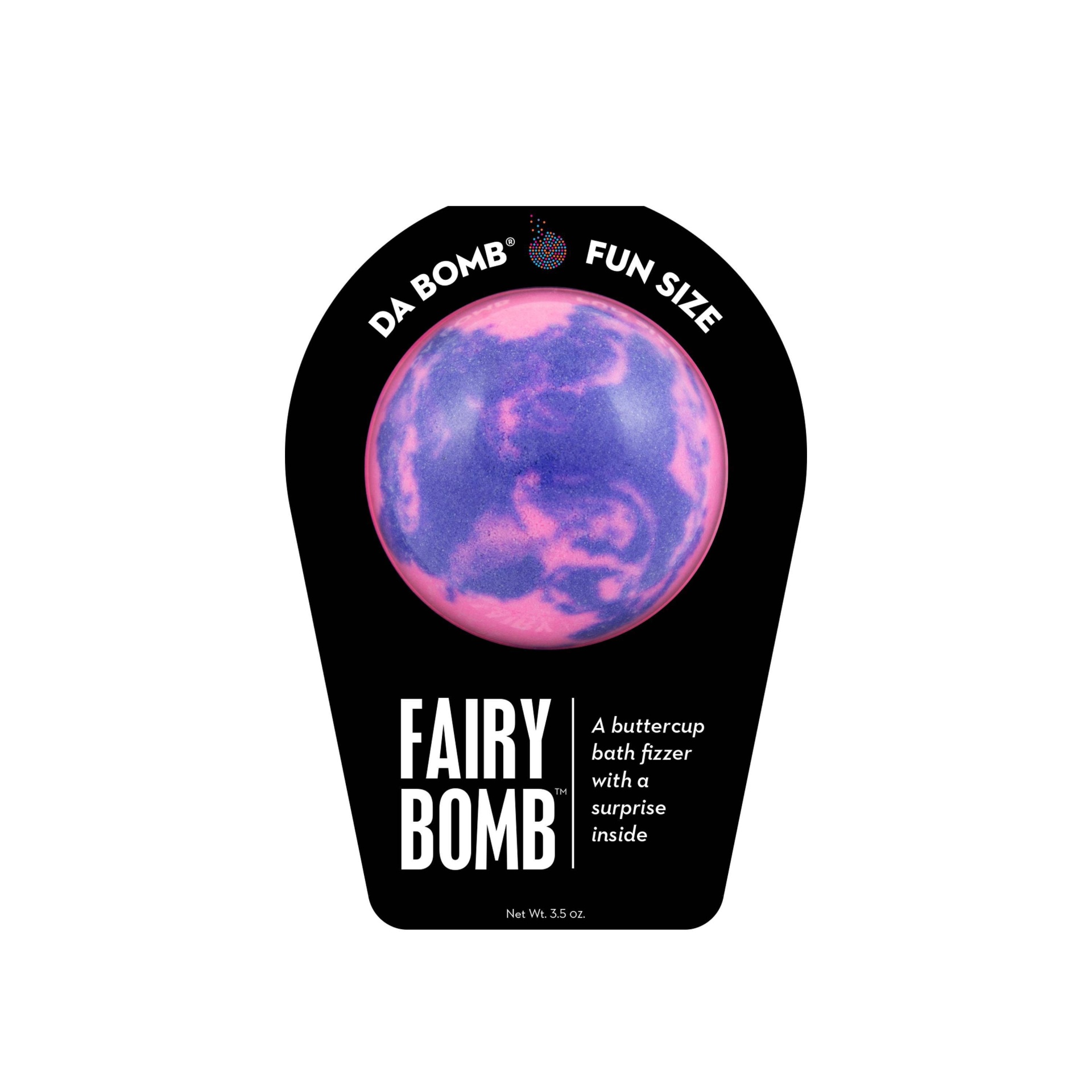 slide 1 of 3, Da Bomb Bath Fizzers Fairy Bath Bomb, 3.5 oz
