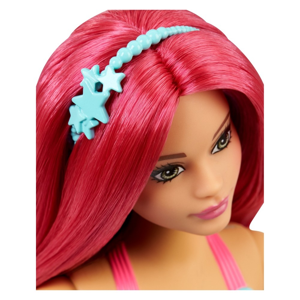 slide 5 of 8, Barbie Dreamtopia Mermaid Doll - Pink, 1 ct