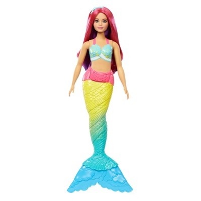 slide 1 of 8, Barbie Dreamtopia Mermaid Doll - Pink, 1 ct