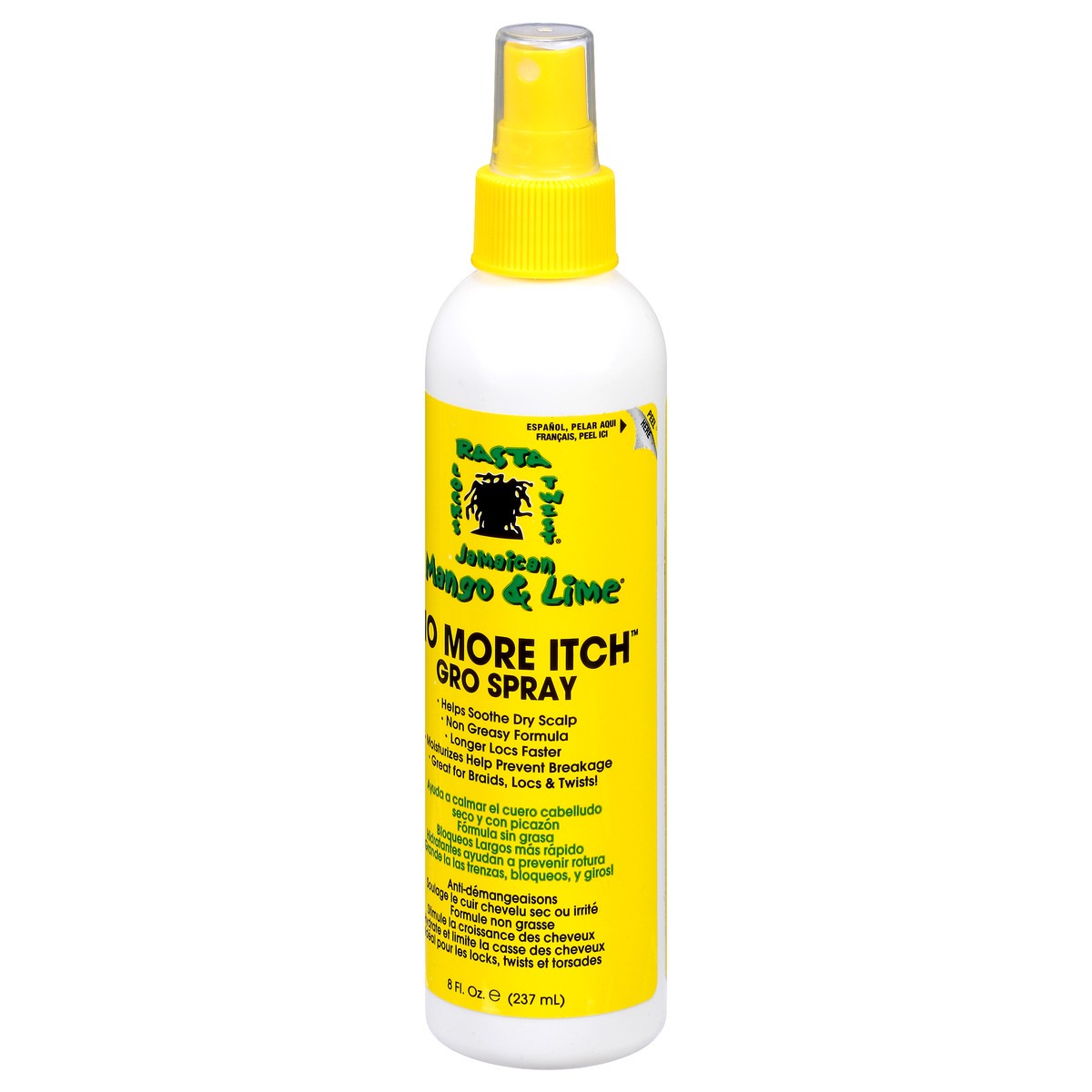 slide 3 of 9, Jamaican Mango & Lime No More Itch Gro Spray 8 oz, 8 oz