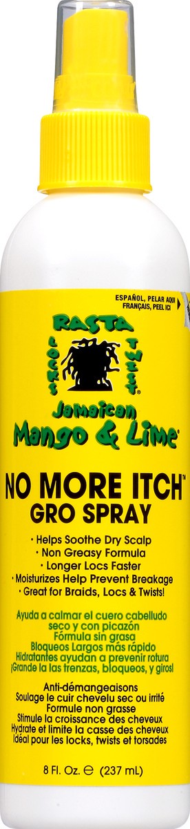 slide 6 of 9, Jamaican Mango & Lime No More Itch Gro Spray 8 oz, 8 oz