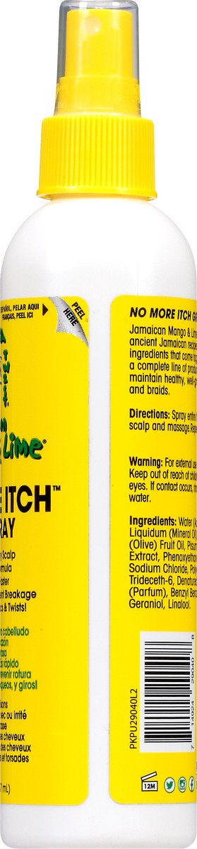 slide 8 of 9, Jamaican Mango & Lime No More Itch Gro Spray 8 oz, 8 oz