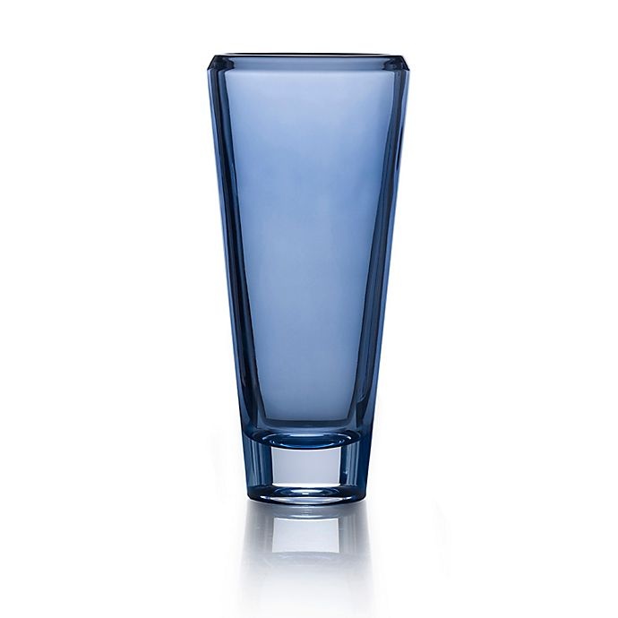 slide 1 of 1, Mikasa Ellery Vase - Blue, 12 in