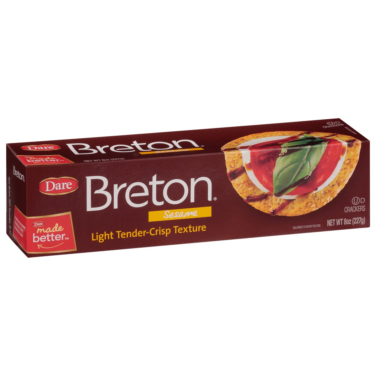 slide 12 of 14, Dare Breton Sesame Crackers, 8 oz