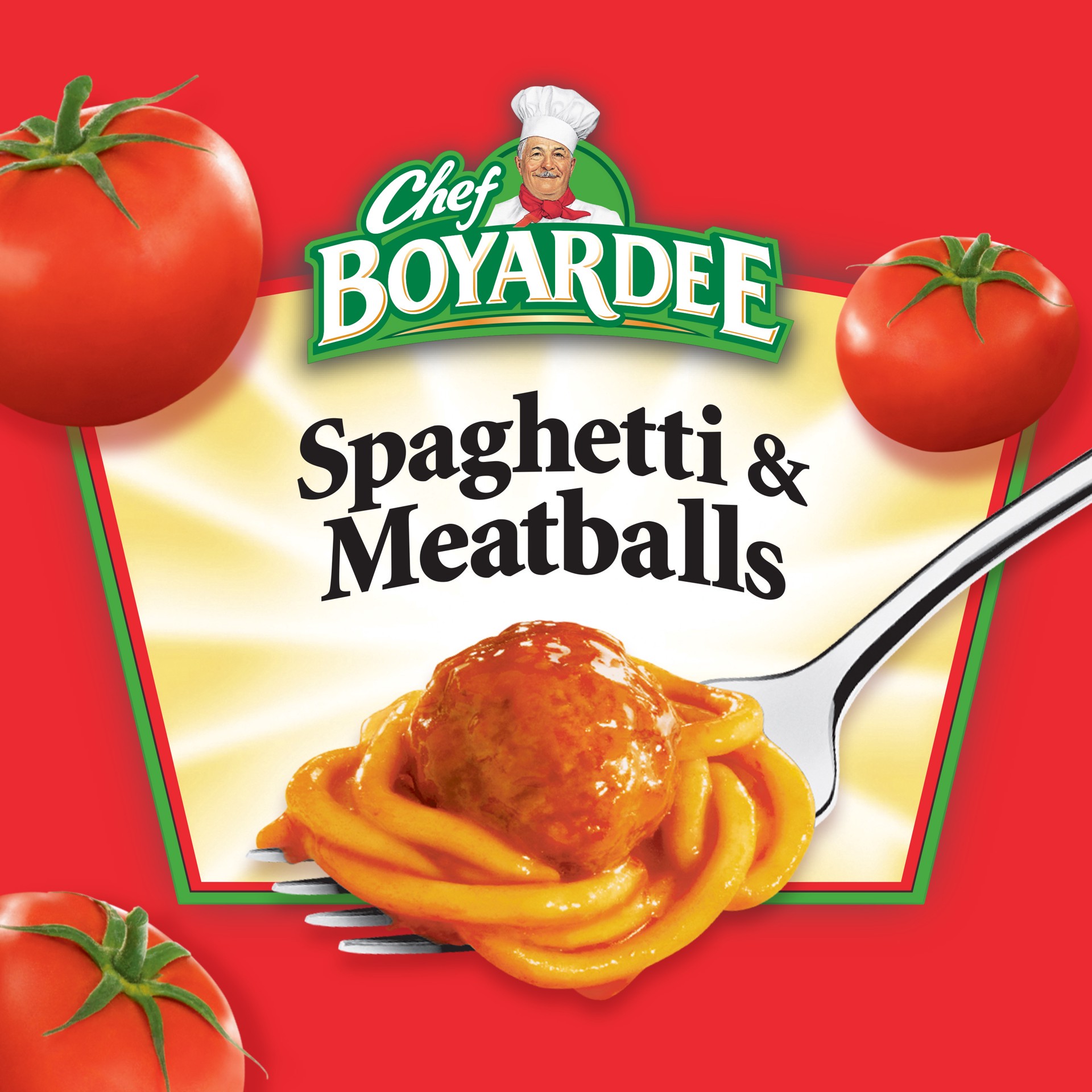 slide 2 of 5, Chef Boyardee Spaghetti & Meatballs in Tomato Sauce, 7.5 oz