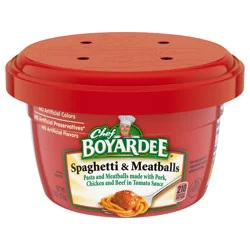 Chef Boyardee Spaghetti & Meatballs in Tomato Sauce