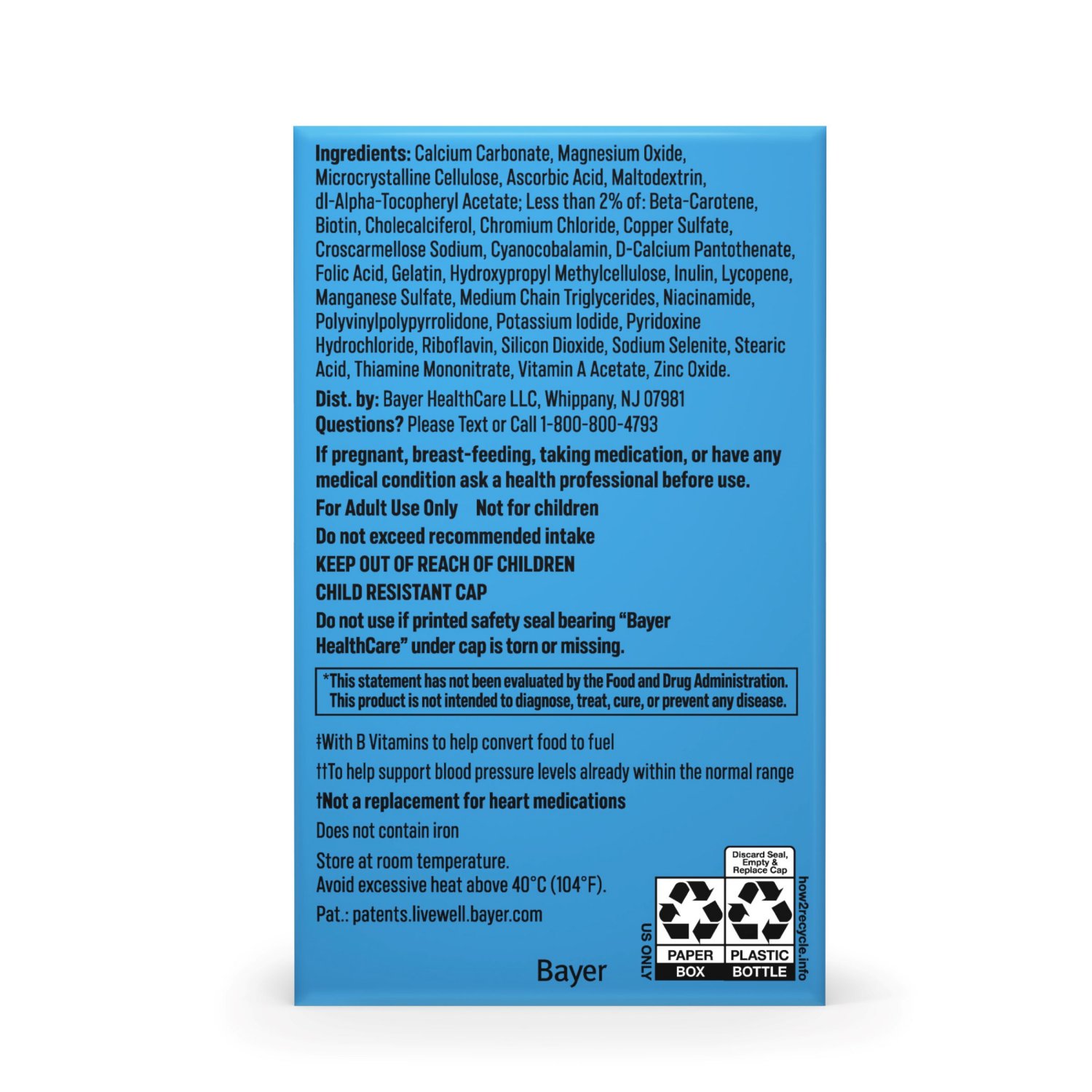 slide 2 of 5, One A Day Men's Multivitamin, 60 Count, 60 ct