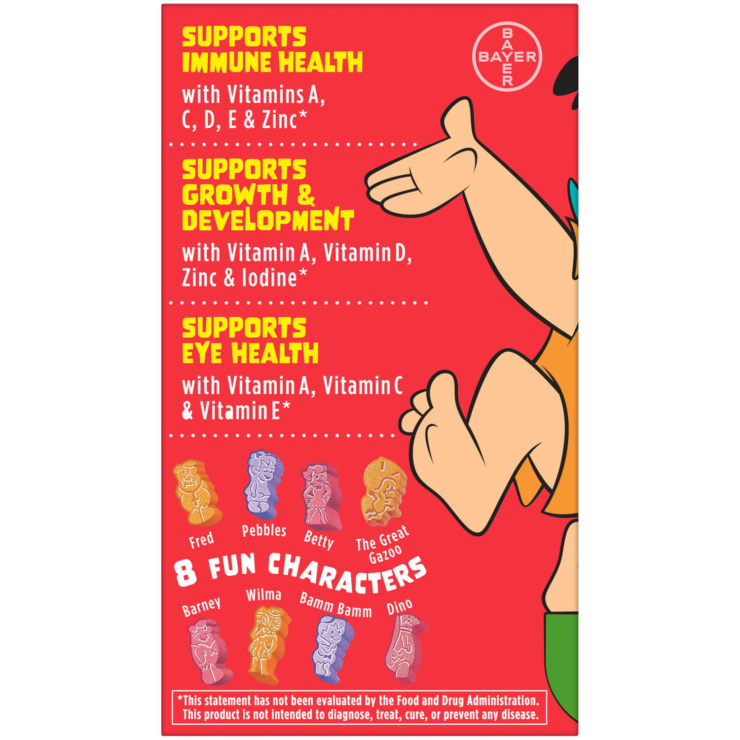 slide 2 of 5, Flintstones FLINSTONES Complete Chewable Tablets 90ct. 24cs., 90 ct