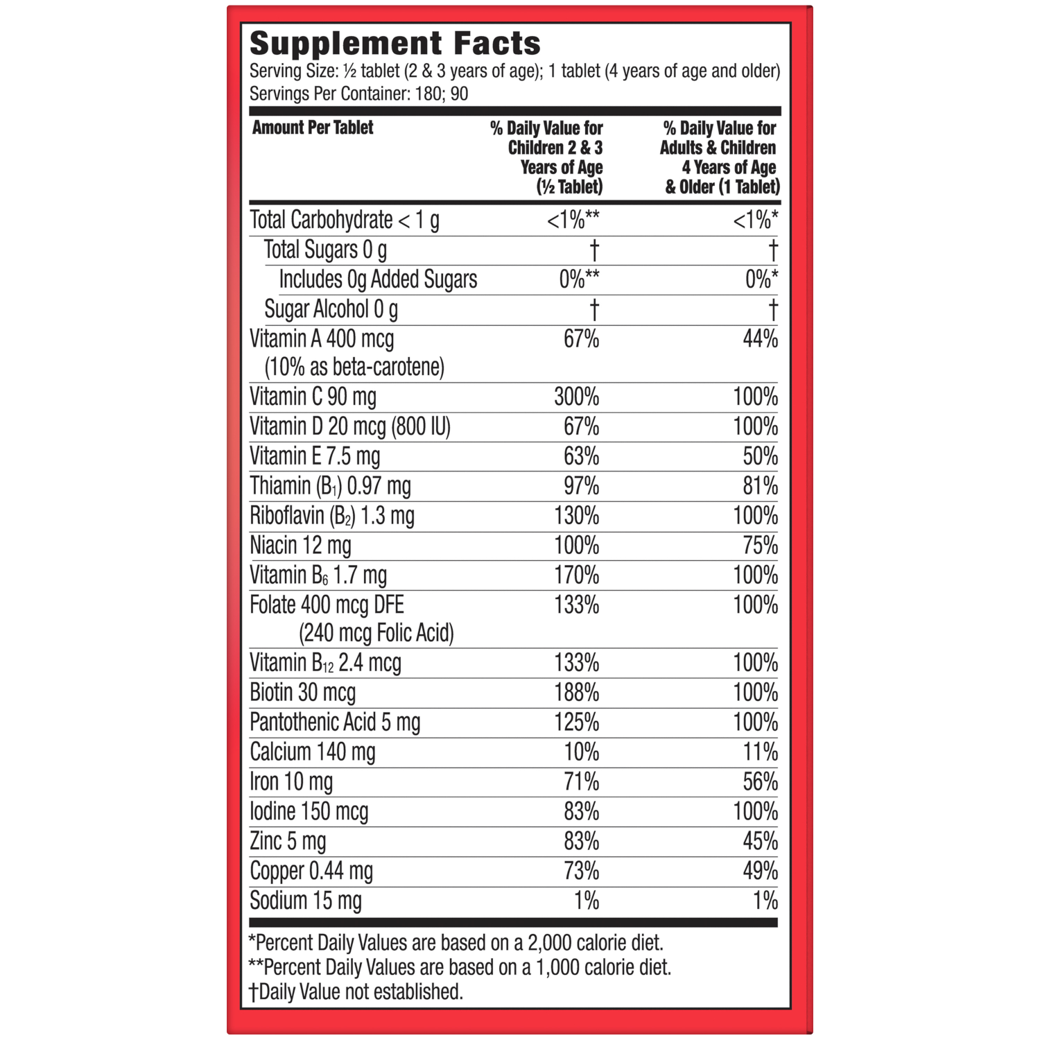 slide 3 of 5, Flintstones FLINSTONES Complete Chewable Tablets 90ct. 24cs., 90 ct