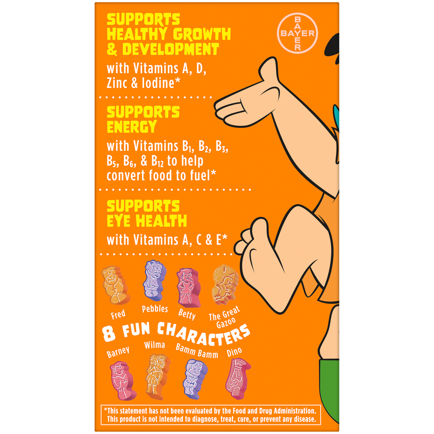 slide 2 of 5, Flintstones Children Chewable Multivitamin Immunity Support, 90 ct