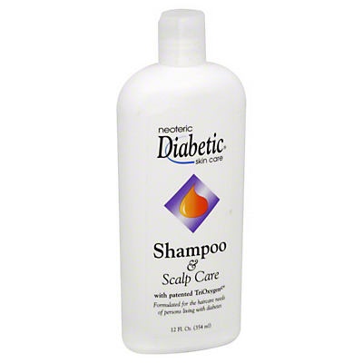 slide 1 of 1, Neoteric Diabetic Skin Care Shampoo & Scalp Care, 12 fl oz; 354 ml