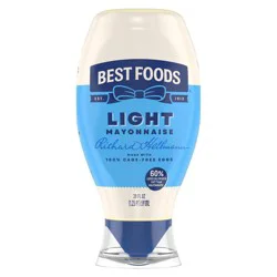 Best Foods Light Mayonnaise Squeeze - 20oz