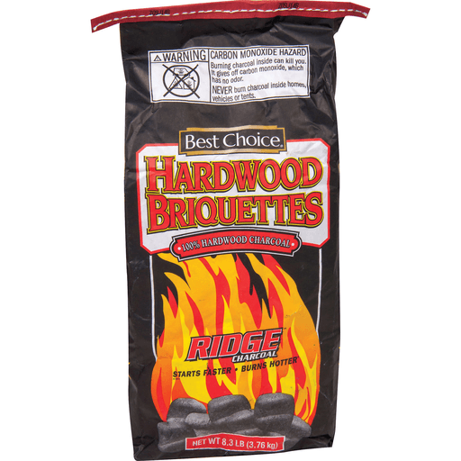 slide 1 of 1, Best Choice Hardwood Charcoal, 8.3 lb