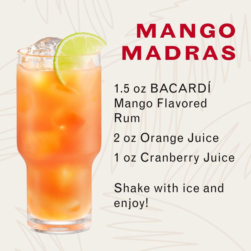 slide 3 of 6, Bacardi Mango Flavored Rum - 750ml Bottle, 750 ml