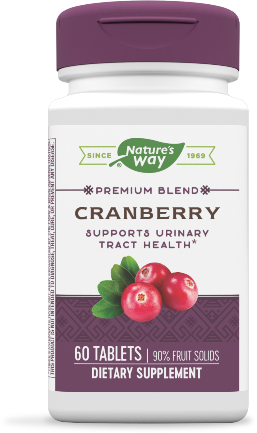 slide 1 of 4, Nature's Way Cranberry, 60 ct