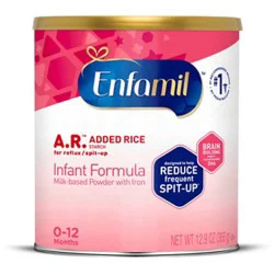 Enfamil A.r. Infant Formula Milk Based With Iron For Spit Up Powder Can - 12.9 Oz