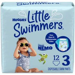 Huggies Little Swimmers Disposable Swim Diapers Size 3 - 12 Count