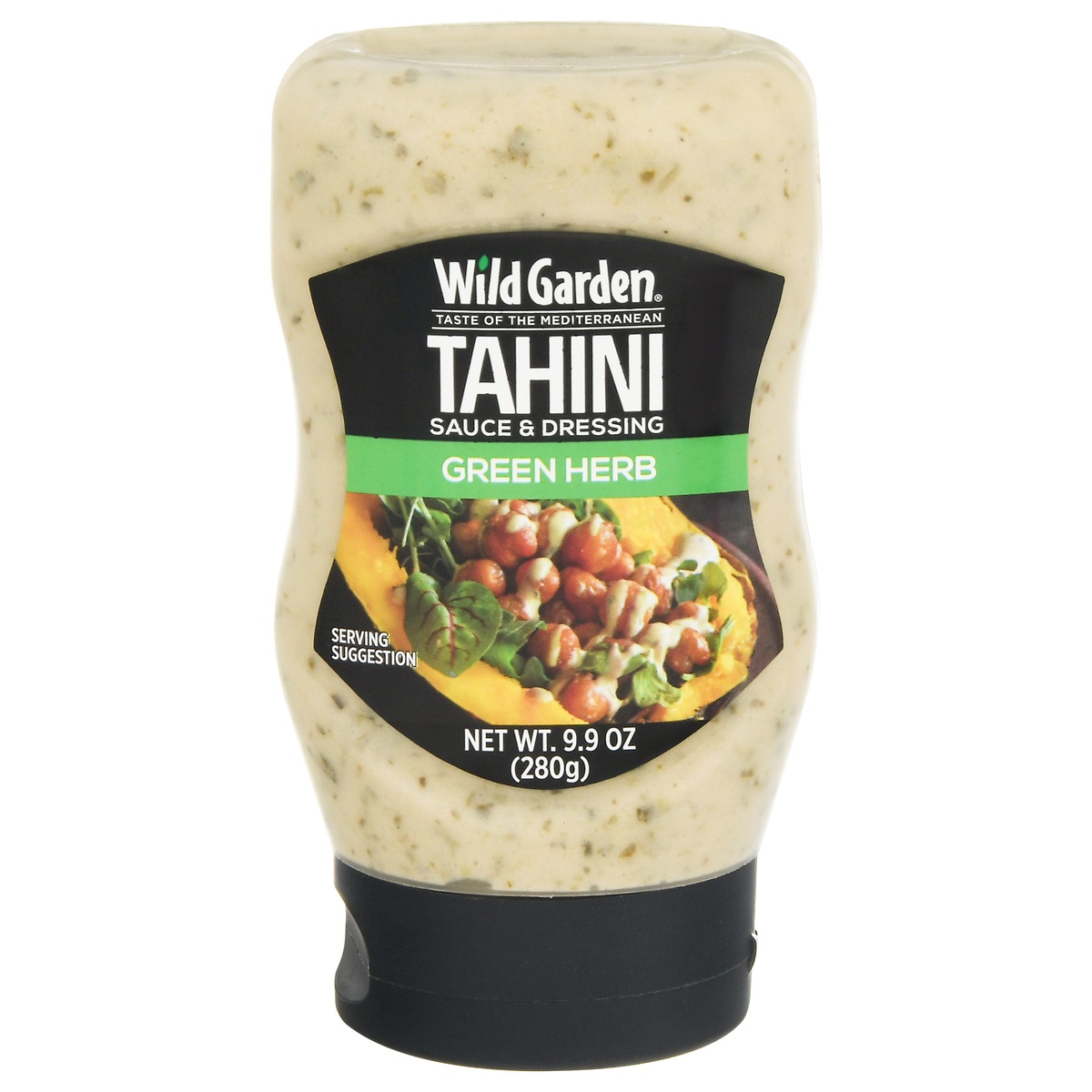 slide 1 of 1, Wild Garden Sauce Tahini Green Herb, 9.8 oz