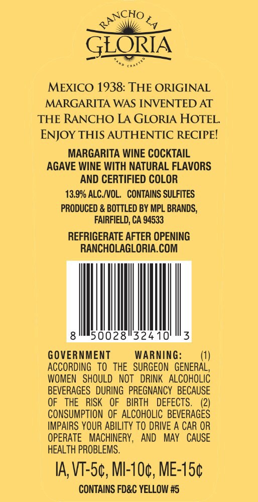 slide 6 of 6, Rancho La Gloria Pineapple Jalapeno Margarita Ready To Drink Cocktail, 750 ml