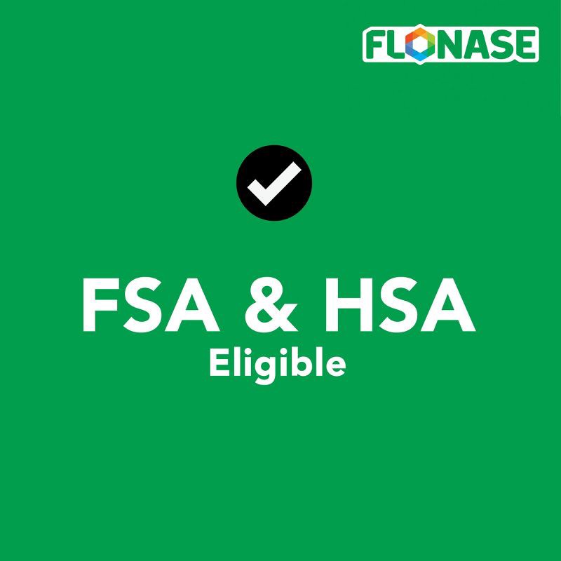 slide 4 of 9, Flonase Allergy Relief Nasal Spray - Fluticasone Propionate - 144ct/0.62 fl oz, 144 ct, 0.62 fl oz