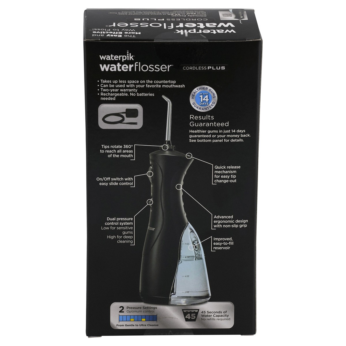 slide 5 of 13, Waterpik Cordless Plus Water Flosser - WP-462, 1 ct