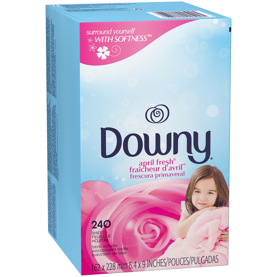 Downy April Fresh Fabric Softener Dryer Sheets 240 Ct | Shipt