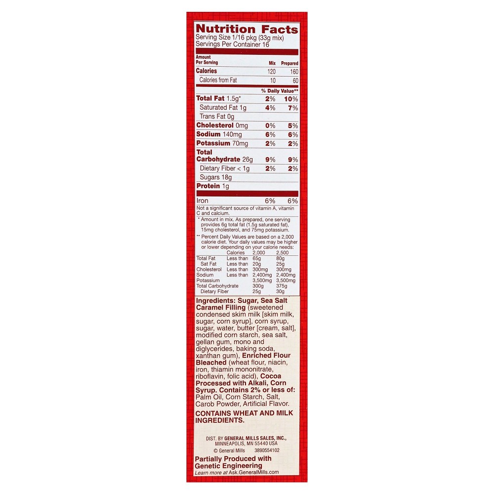 slide 3 of 4, Betty Crocker Delights Salted Caramel Brownie Mix, 18.4 oz., 18.4 oz