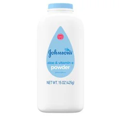 Johnsons Baby Powder Soothing Aloe & Vitamin E Pure Constarch - 15 Oz