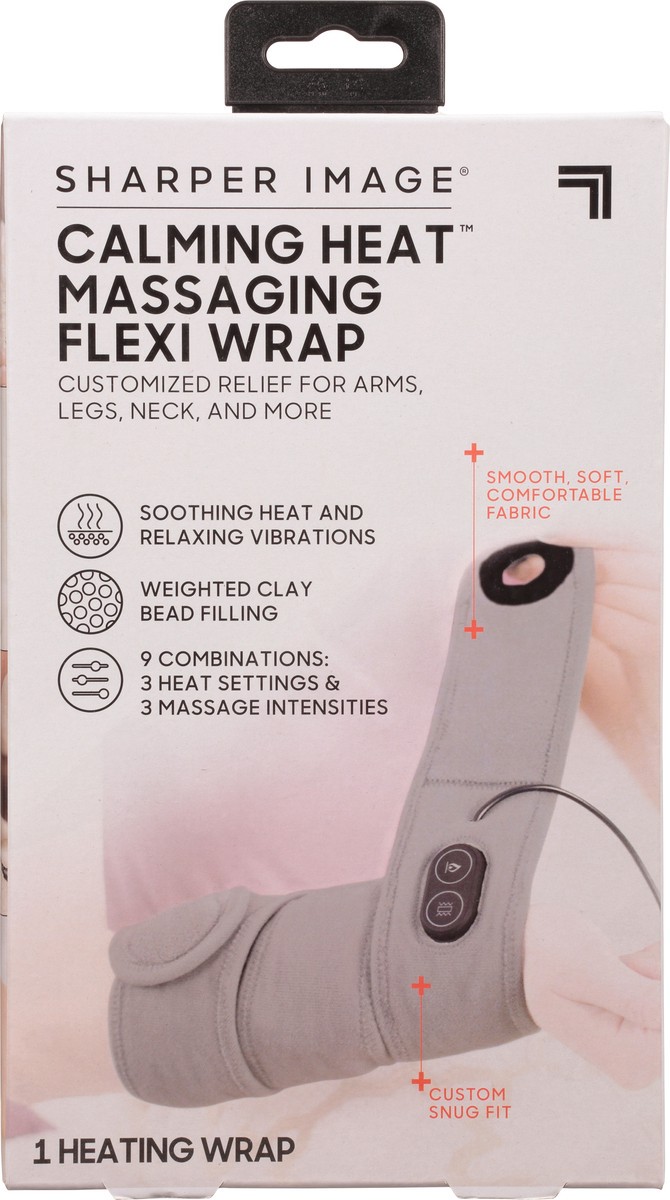 slide 8 of 11, Sharper Image Calming Heat Massaging Flexi Wrap, 1 ct