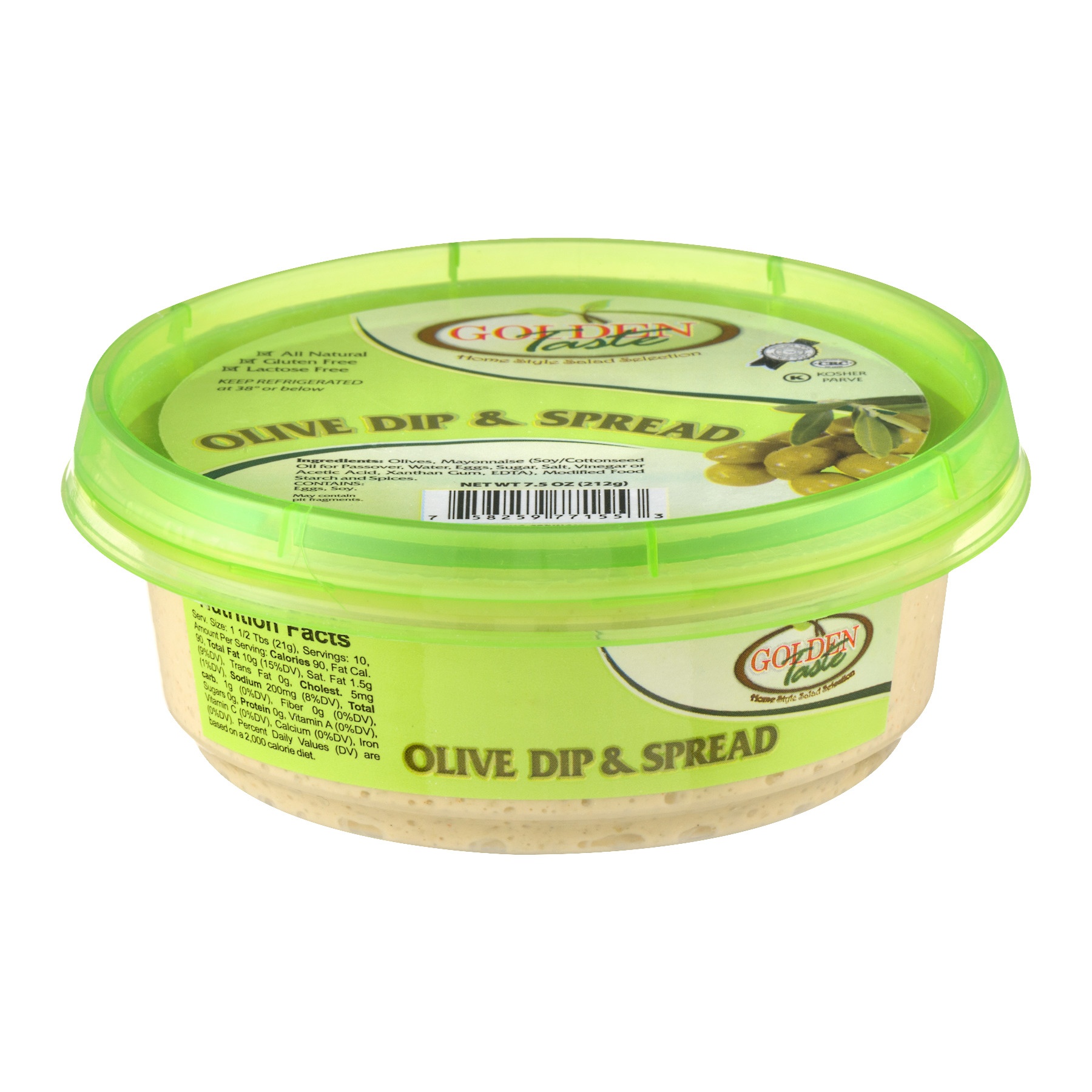 slide 1 of 1, Golden Taste Olive Spread, 7.5 oz