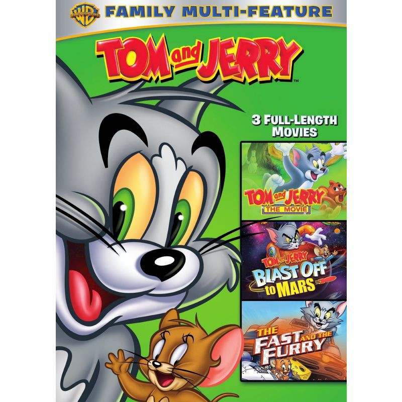 slide 1 of 1, Warner Tom and Jerry (DVD), 1 ct