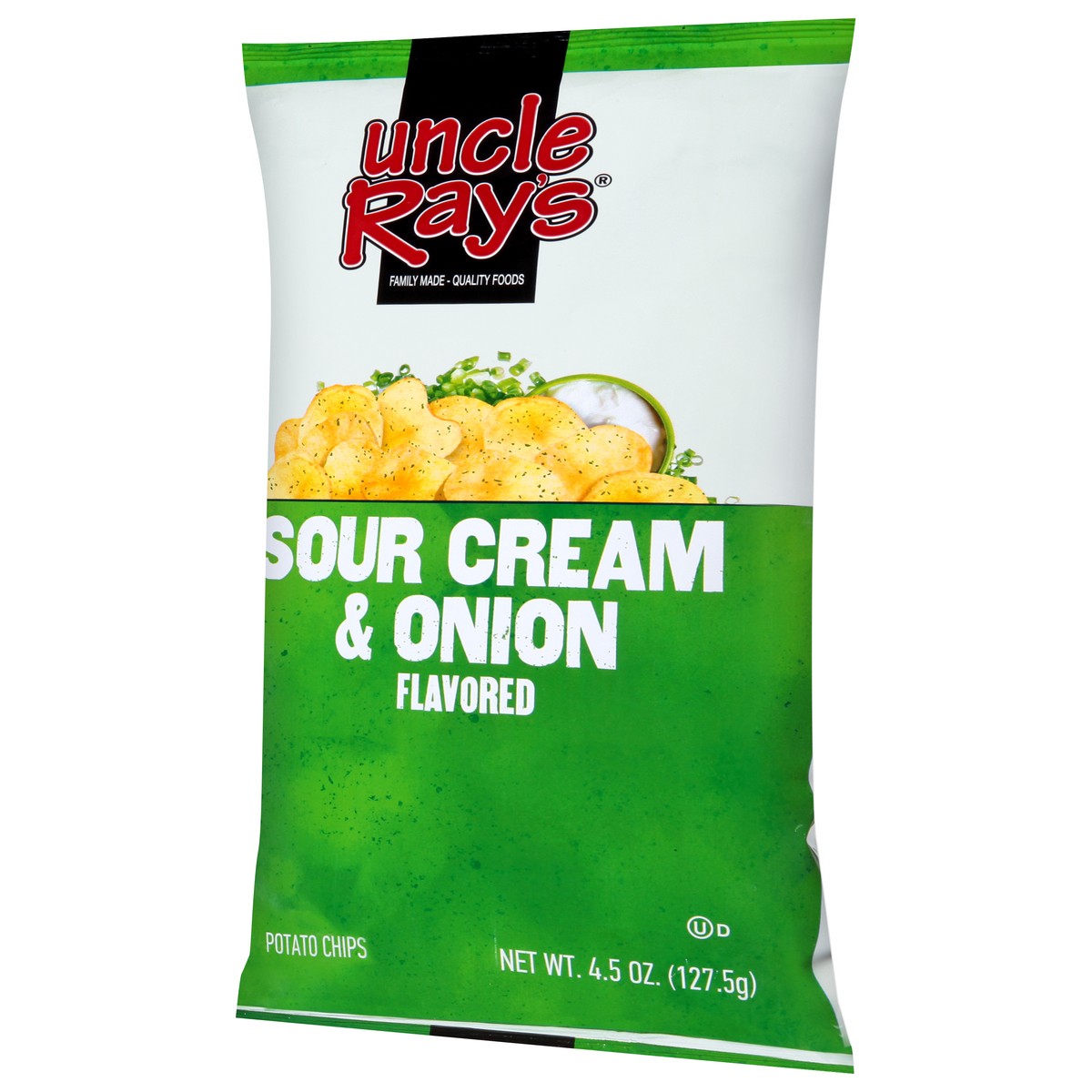 slide 13 of 13, Uncle Ray's Sour Cream & Onion Flavored Potato Chips 4.5 oz, 4.5 oz